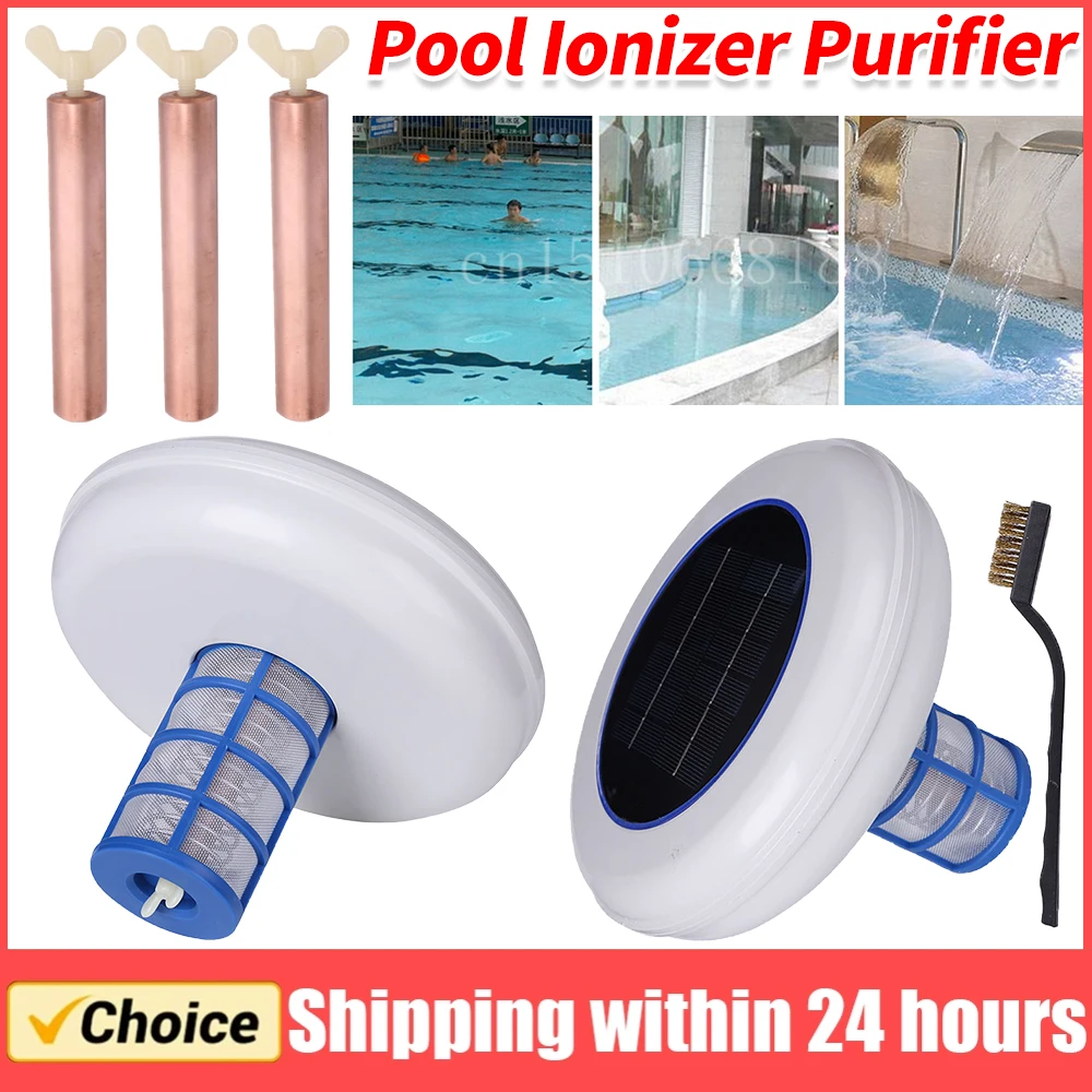 Solar Pool Ionizer Copper Anode - Solar Koperen Anode Cleaner Solar Koperen