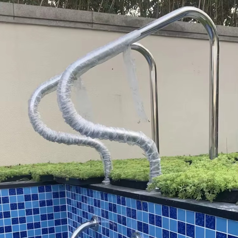 Swimming Pool Safety Handrail Stainless - 2026 Hoge kwaliteit 304 roestvrijstalen zwembadveiligheidsleuning