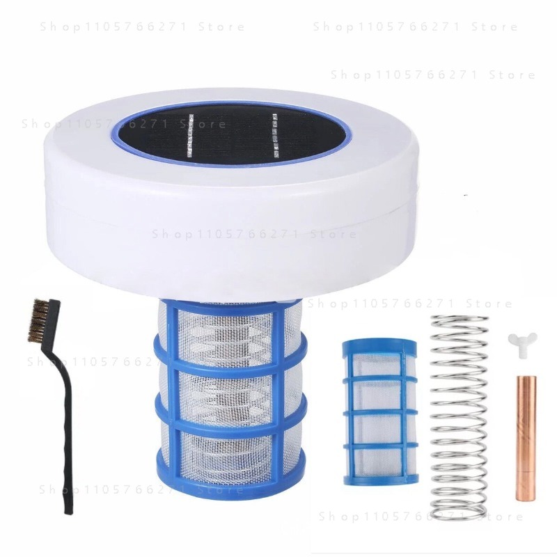 Solar Pool Ionizer Copper Anode - Zonne-aangedreven zwembadwaterzuiveraar ionisator koperanode chloorgenerator voor