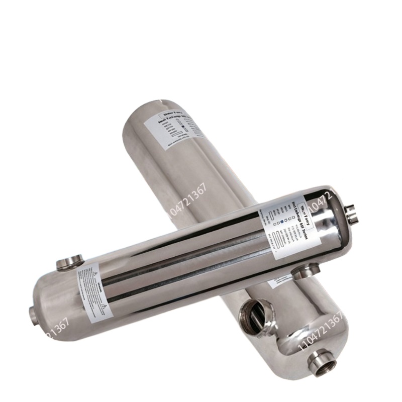 Pool Water Heat Exchanger Stainless - Zwembad spa warm- en koudwater warmtewisselaar