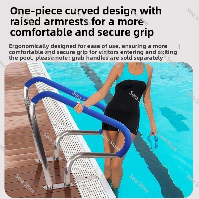 Swimming Pool Safety Handrail Stainless - 304 roestvrijstalen zwembadhandgreep, antislip, verdikte veiligheidsbeugel