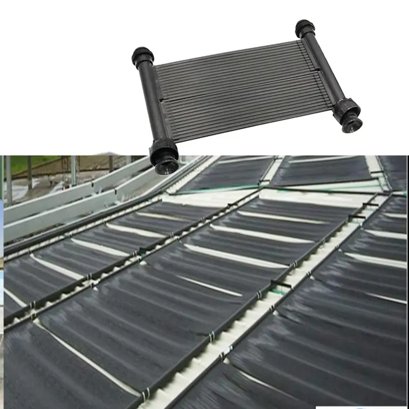 Solar Pool Heating Panels System - Nieuw product: Dakverwarmingspaneel houdt zwembad bloot,