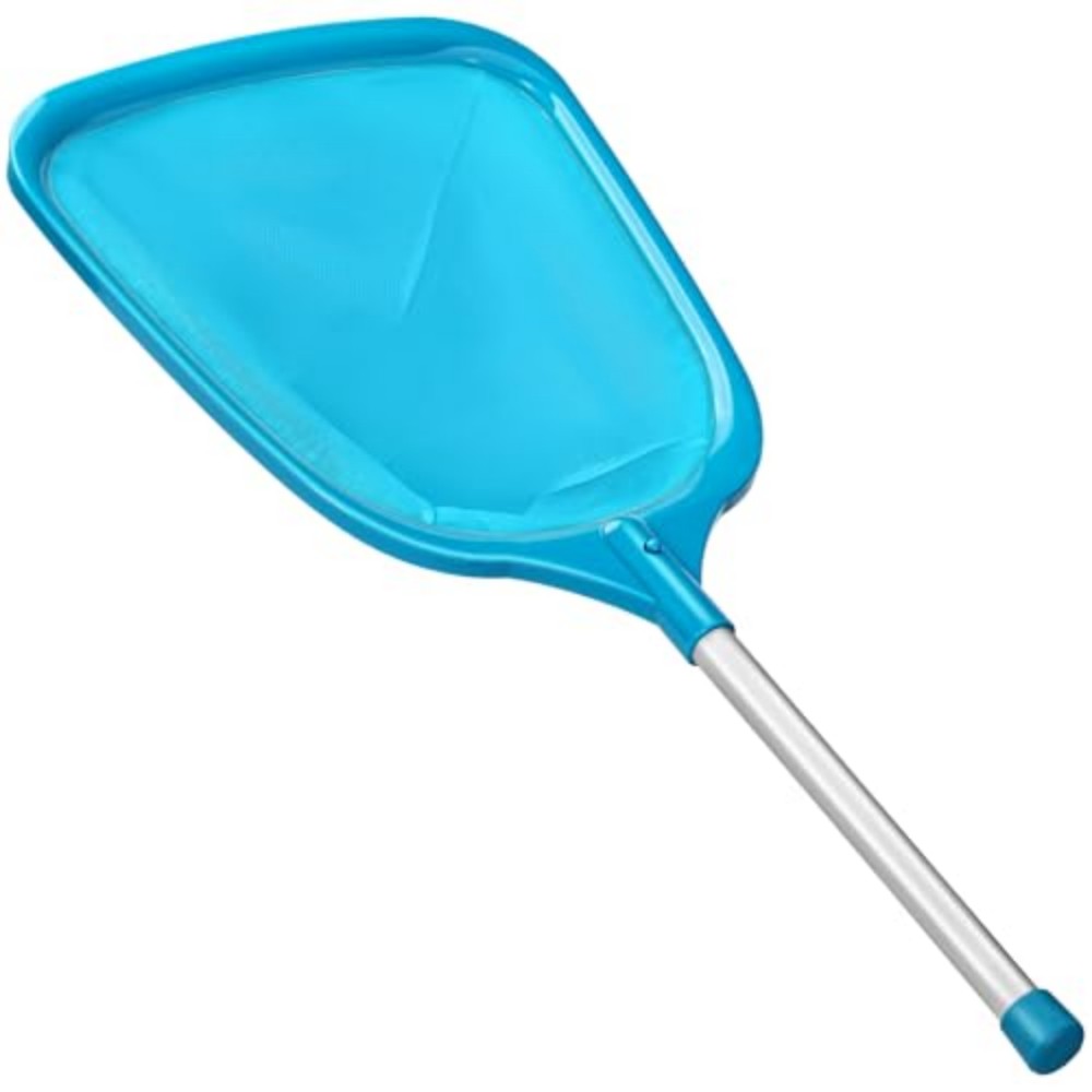Swimming Pool Skimmer Net Leaf Rake - Professioneel zwembadnet met stok, fijn nylon