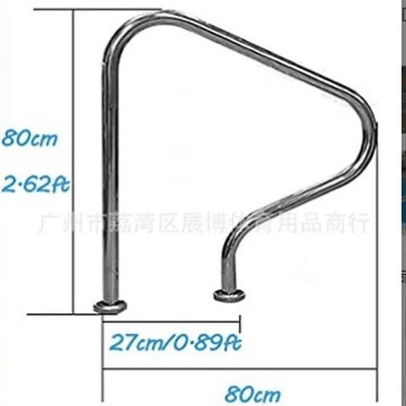 304 roestvrijstalen zwembadleu - Swimming Pool Safety Handrail Stainless recensie en prijs