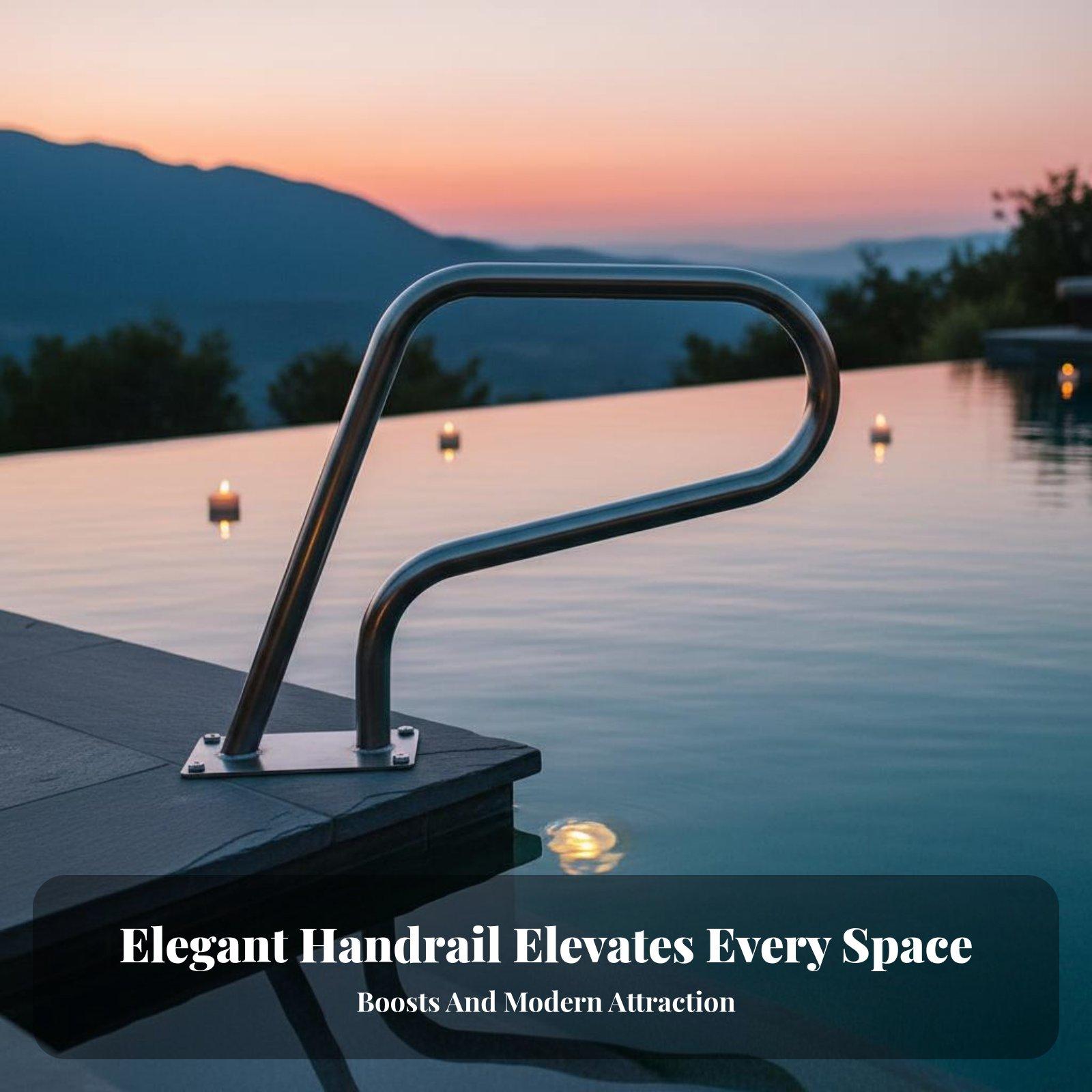 Roestbestendige zwembadleuning - Swimming Pool Safety Handrail Stainless recensie en prijs
