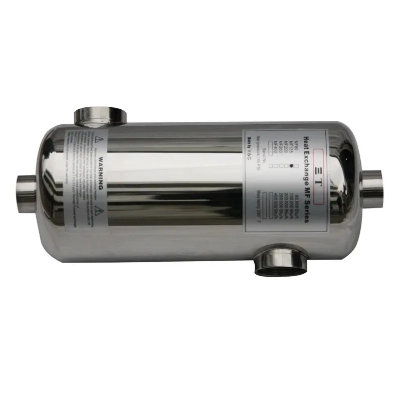 Outdoor Constante Temperatuur  - Pool Water Heat Exchanger Stainless recensie en prijs