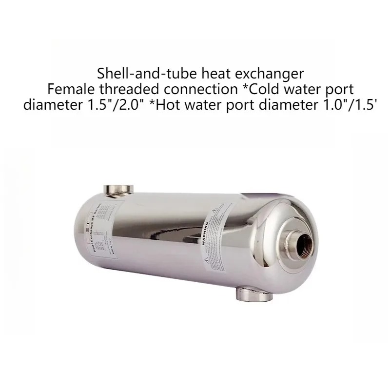 Outdoor Constante Temperatuur  - Pool Water Heat Exchanger Stainless recensie en prijs