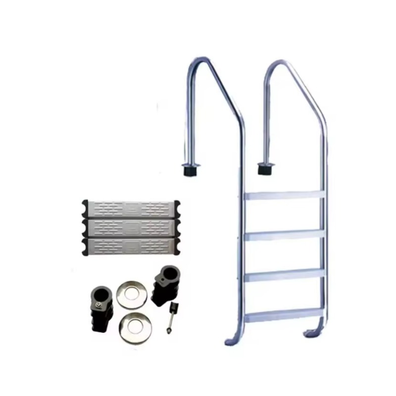 Bovengrondse zwembadtrap SL-se - Swimming Pool Safety Handrail Stainless recensie en prijs
