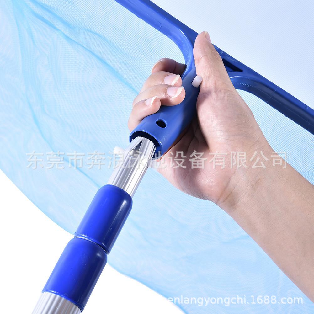 Telescopisch zwembadreinigings - Swimming Pool Skimmer Net Leaf Rake recensie en prijs