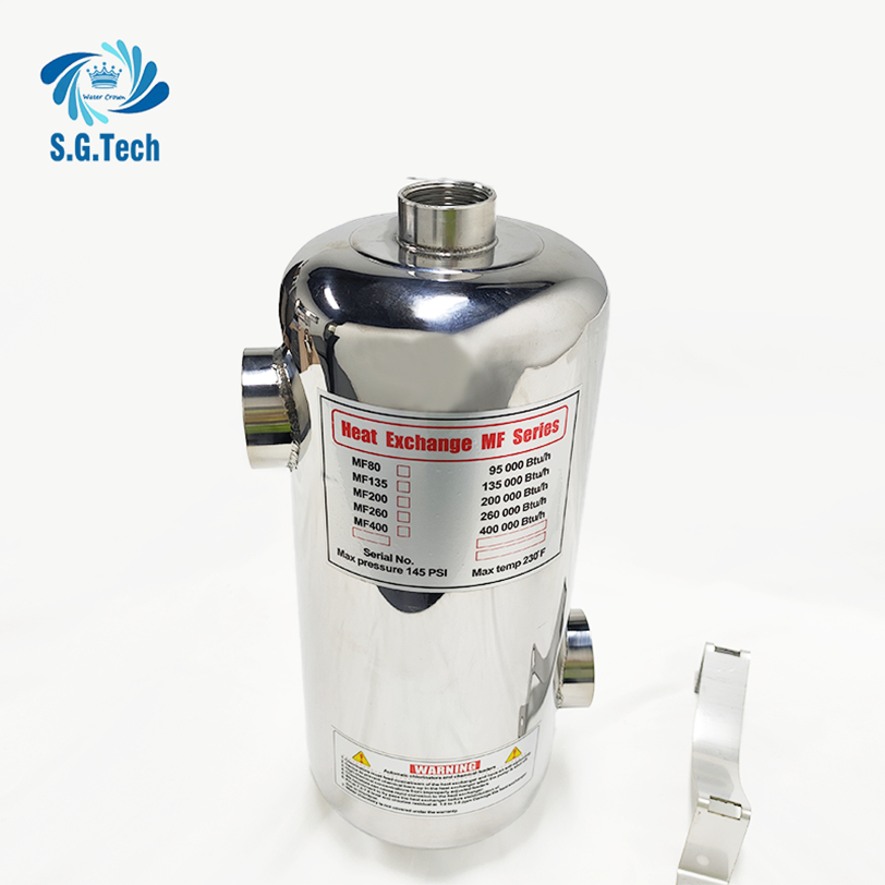 28-120KW moderne roestvrijstal - Pool Water Heat Exchanger Stainless recensie en prijs