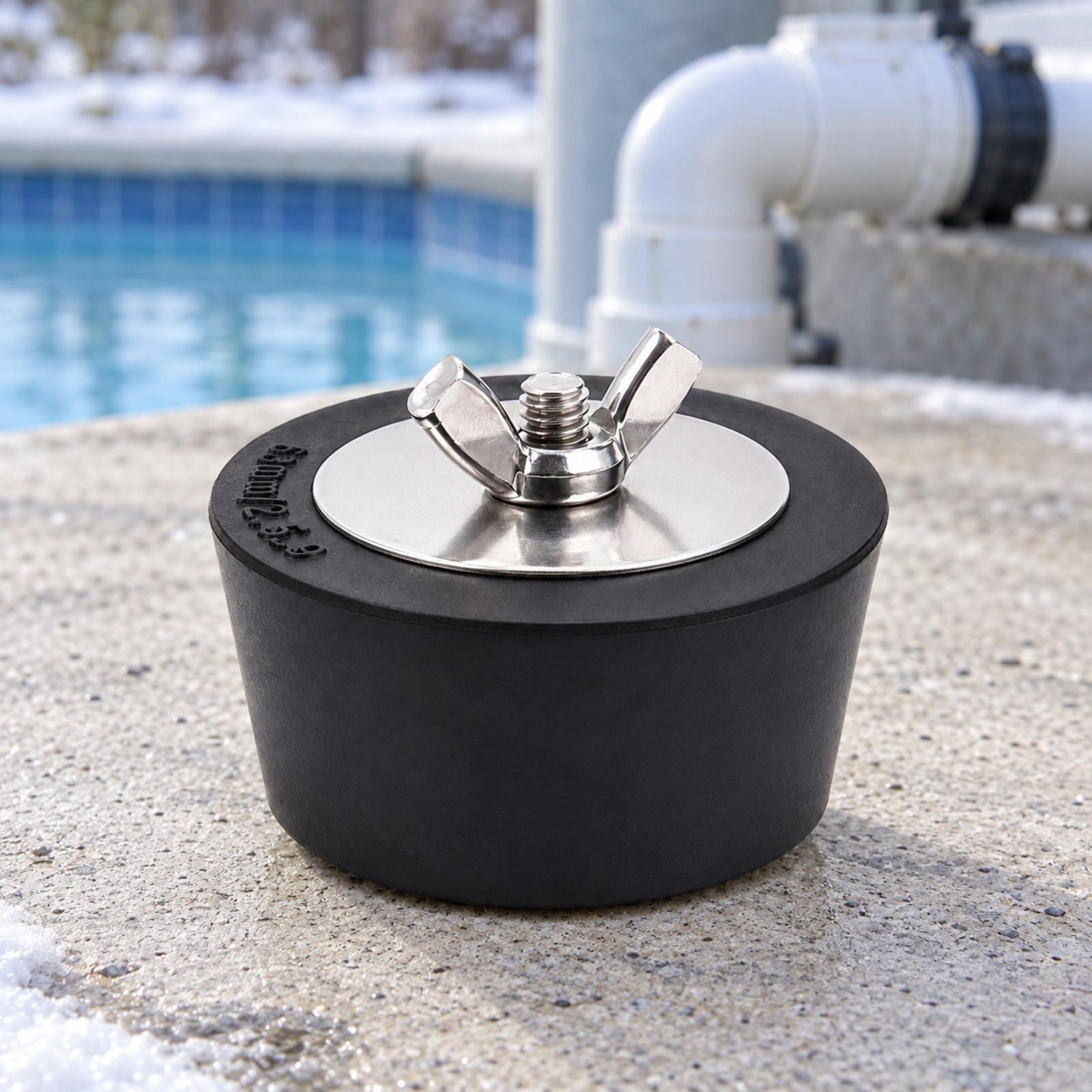 Winterisatie van zwembaden: ru - Pool Winterizing Plug Expansion Rubber recensie en prijs