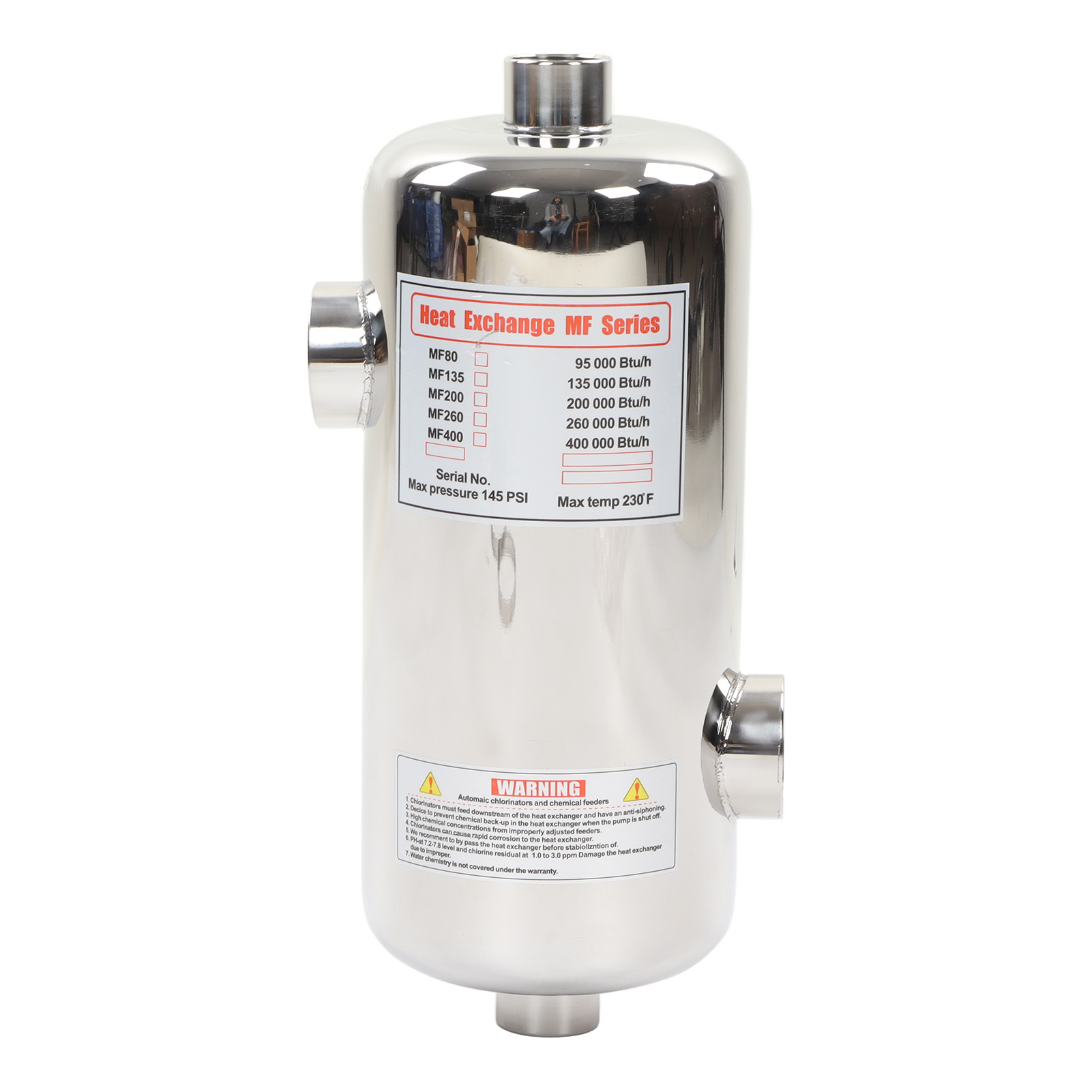 Solar Warmtewisselaar Zwembad  - Pool Water Heat Exchanger Stainless recensie en prijs