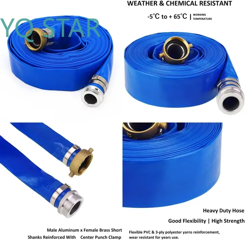 2 inch 100 ft blauwe PVC terug - Pool Backwash Hose Heavy Duty 2 Inch recensie en prijs