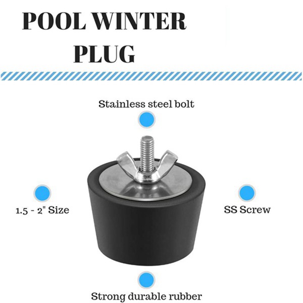Budgetvriendelijke 3 Stuks 38M - Pool Winterizing Plug Expansion Rubber recensie en prijs