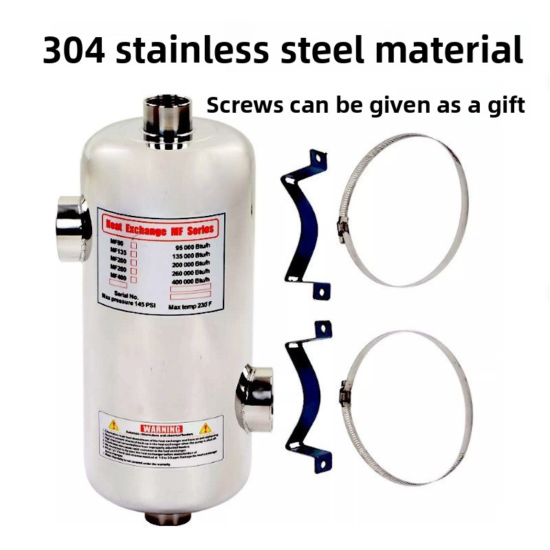 Warmtewisselaar voor zwembaden - Pool Water Heat Exchanger Stainless recensie en prijs