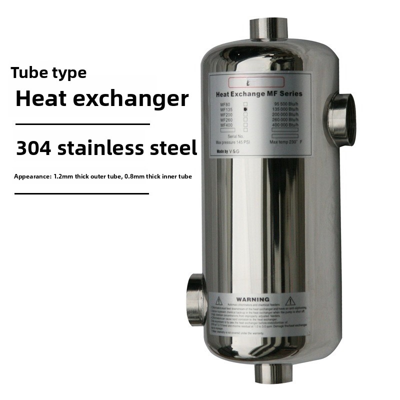 Warmtewisselaar voor zwembaden - Pool Water Heat Exchanger Stainless recensie en prijs