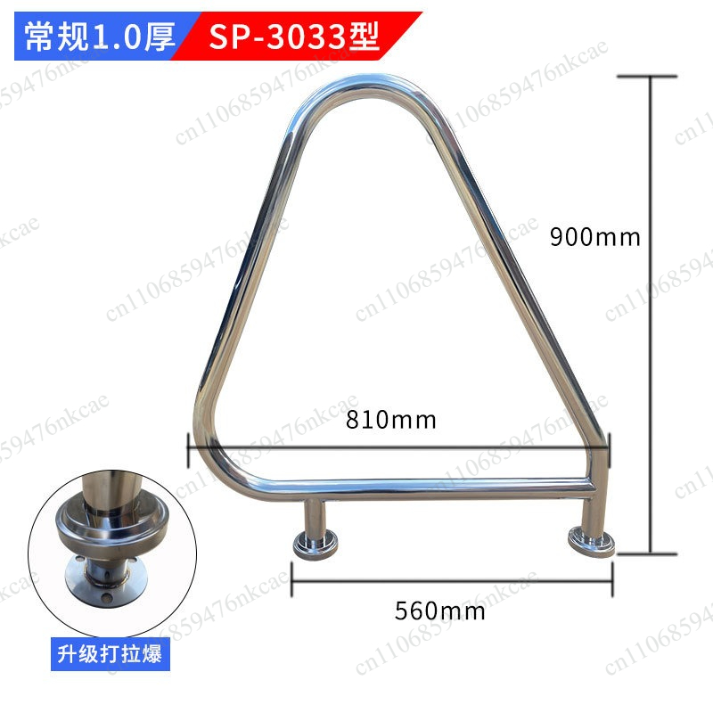 304 roestvrijstalen zwembadleu - Swimming Pool Safety Handrail Stainless recensie en prijs