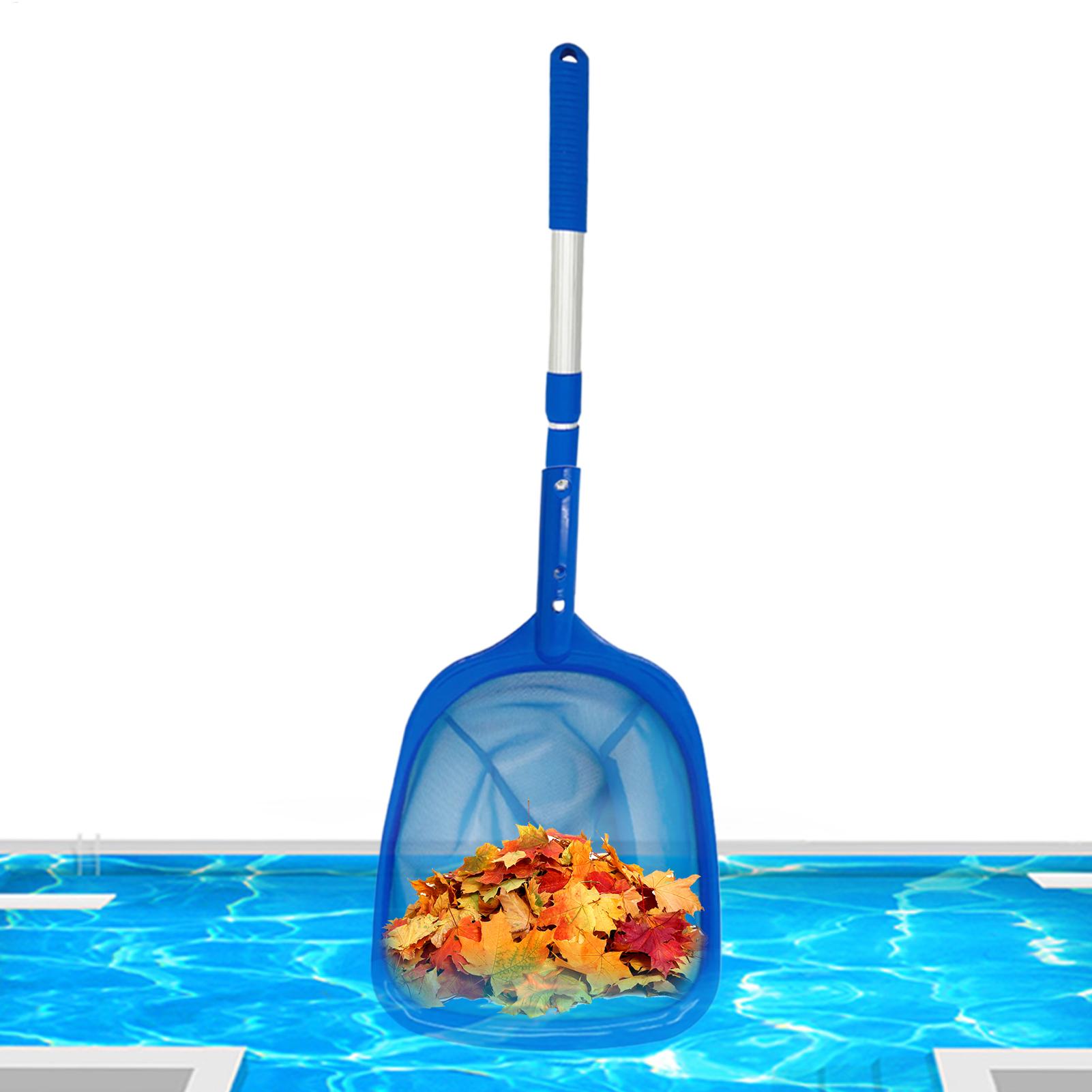 Professionele bladhark met die - Swimming Pool Skimmer Net Leaf Rake recensie en prijs