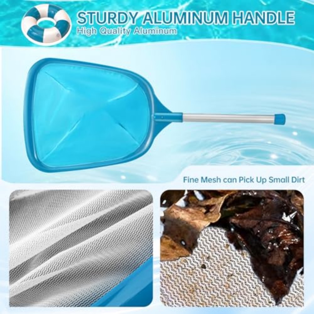 Professioneel zwembadnet met s - Swimming Pool Skimmer Net Leaf Rake recensie en prijs